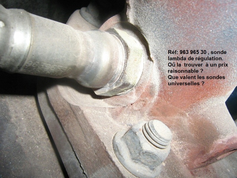 Chevrolet kalos Sonde lambda de régulation  96396530.JPG