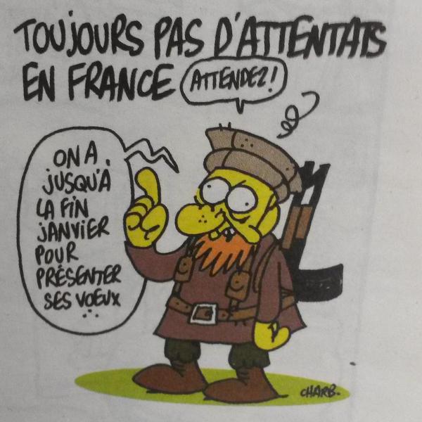Charb - Toujours pas d'attentat en France.jpg